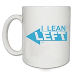 I Lean Left Democratic Coffee Mug