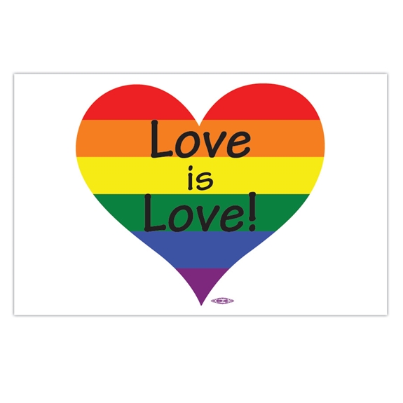 Love is Love Rally Sign - #RS63009 - DemocraticStuff.com