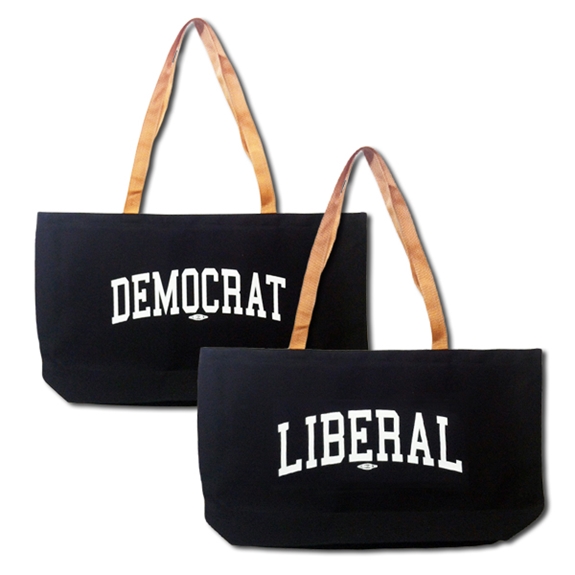 Democrat/Liberal Tote Bag Set (2 for 1 Special)