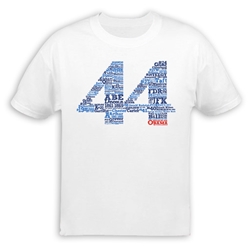 All 44 Presidents List T-Shirt