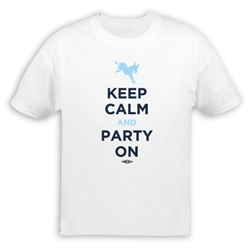 Keep Calm and Party On Democratic T-Shirt