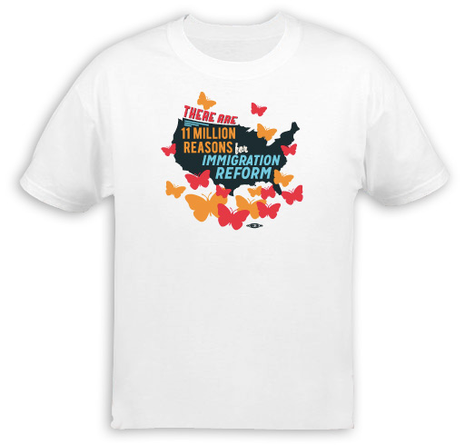 11 Million Reasons to Support Immigration Reform T-Shirt