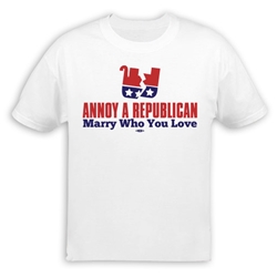 Annoy A Republican Marry Who You Love T-Shirt