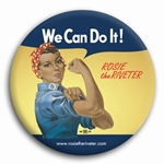 We Can Do It! Ethnic Rosie the Riveter Button