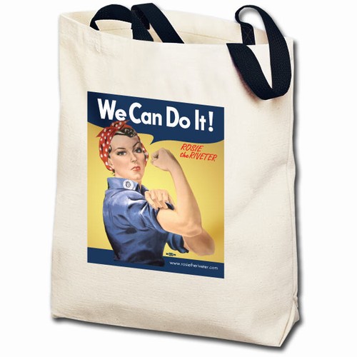 We Can Do It! Rosie the Riveter Totebag