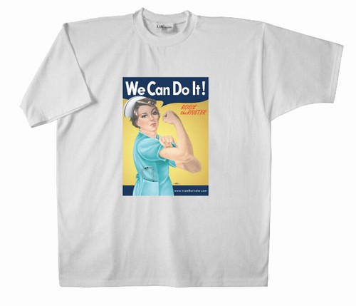 We Can Do It! Nurse Rosie the Riveter T-Shirt