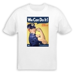 We Can Do It! Police Officer Rosie the Riveter T-Shirt